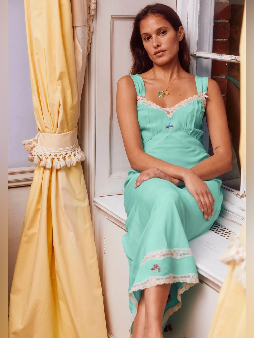 RIXO Sleeveless Dress